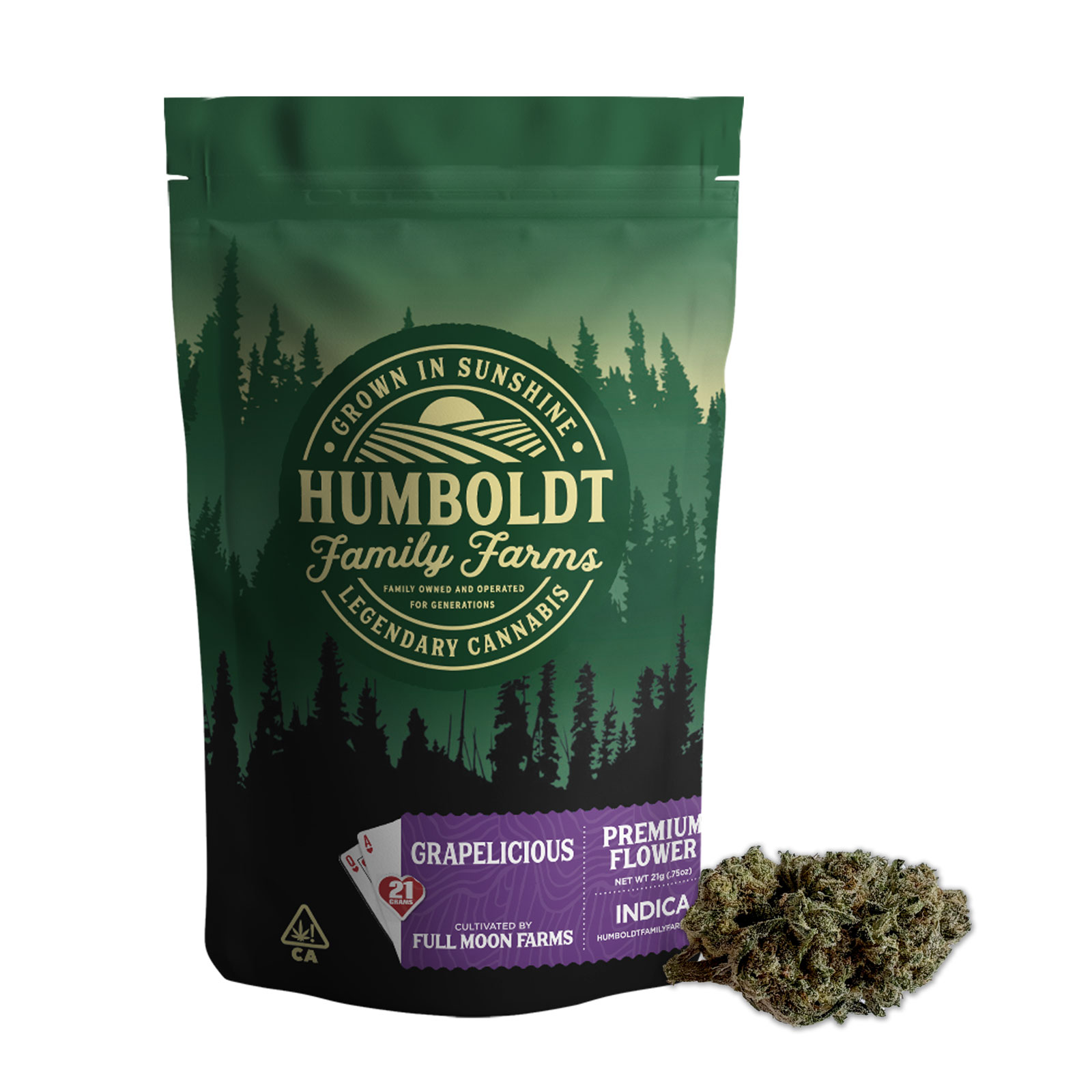 Grapelicious Flower: A Bold & Flavorful Indica Hybrid - Humboldt 